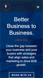 Mobile Screenshot of elevationb2b.com